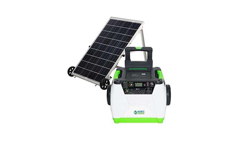 nature’s generator gold system solar powered off-grid generator