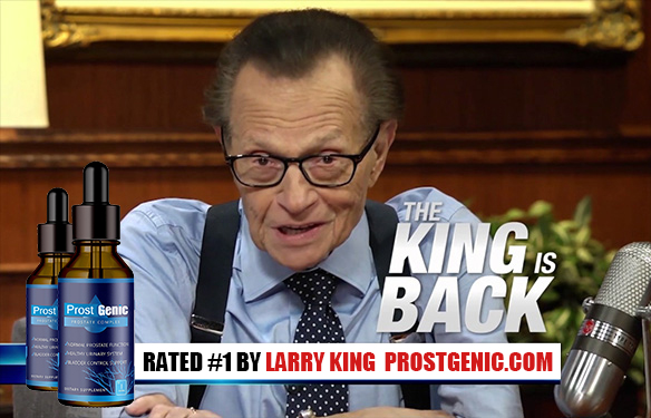 Larry King Finds The Solution To Prostate Problems After 27 Years - French Pill ProstaGenix